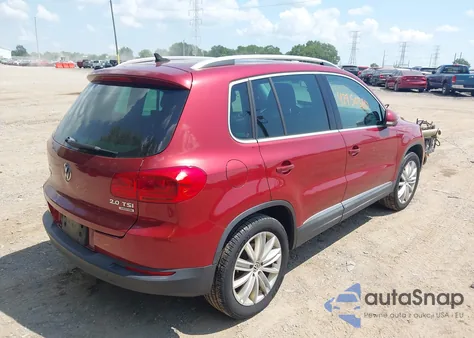 2012 Volkswagen Tiguan Se from USA, damaged, VIN WVGBV7AX4CW088191
